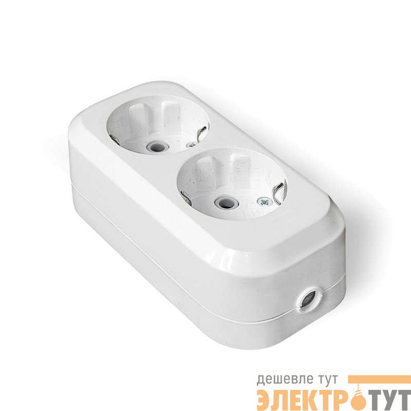 Колодка удлинителя 2-м с заземл. IONICH 1520