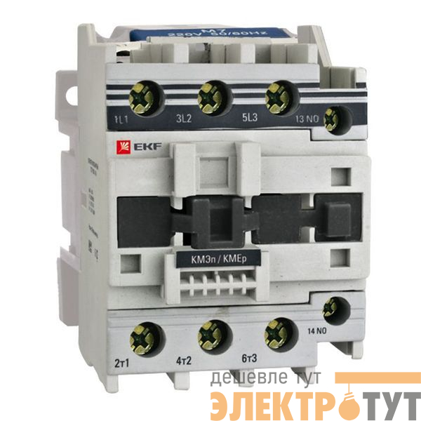 Контактор КМЭп 80А кат. 24В DC 1НО+1НЗ PROxima EKF ctr-s-80-24-nc-p