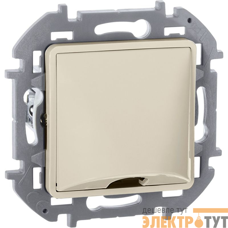 Вывод кабеля Inspiria с зажимом для крепления сл. кость IEK 673891