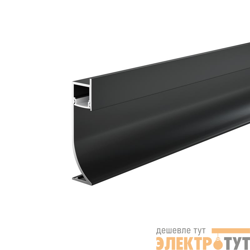 Профиль алюминиевый плинтус с подсветокой 53х14 Maytoni ALM-5314-B-2M