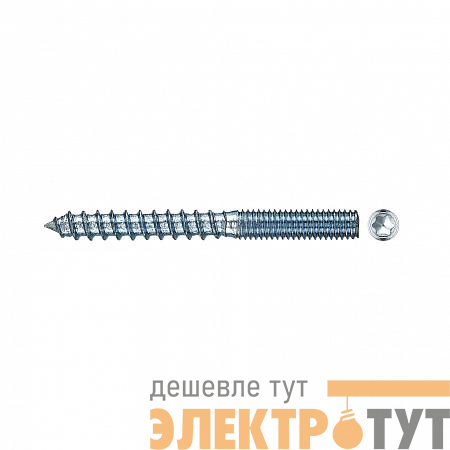 Шпилька сантехническая М8 L80 (уп.100шт) Tech-Krep/Zitar 133364