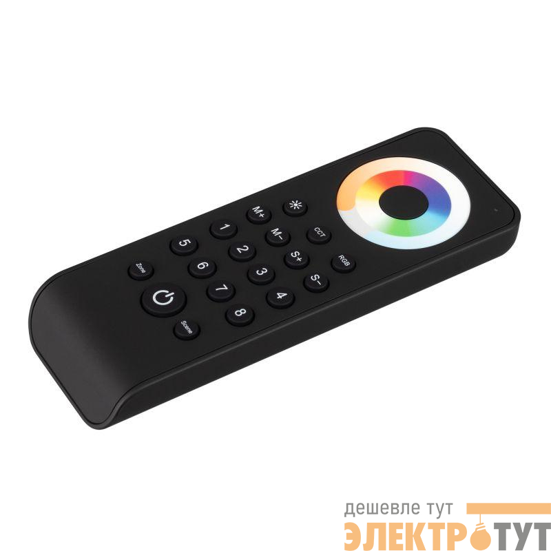 Пульт SMART-801-52-8G-8SC-MULTI 3В 2.4G IP20 пластик INTELLIGENT черн. Arlight 037336