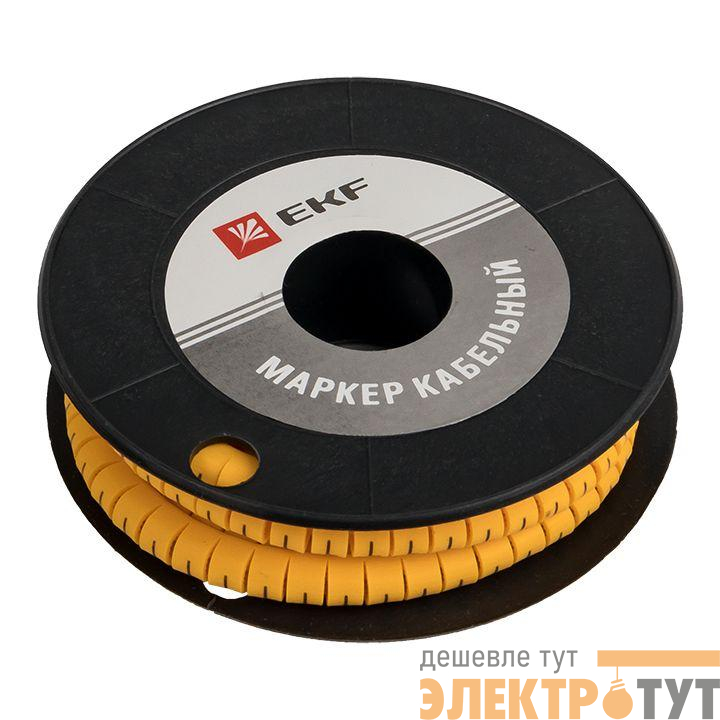 Маркер каб. 4.0кв.мм "L" (ЕС-2) (уп.500шт) PROxima EKF plc-KM-4-L