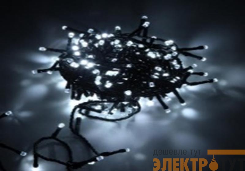 Гирлянда "Нить" 12м DC-ILD120-СW 120 бел. светодиодов "кристалл" с контроллером для помещений SHLights 4690601042927
