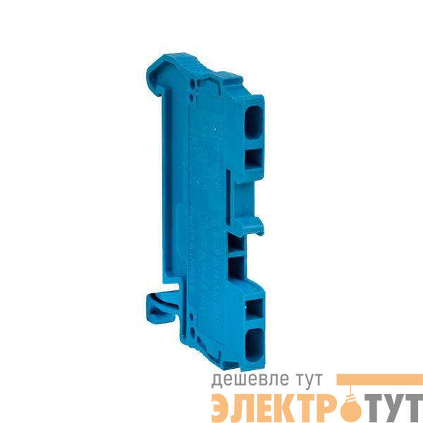 Колодка клеммная ST-1.5 17.5А пружинная син. EKF plc-jxb-st-1.5-blue