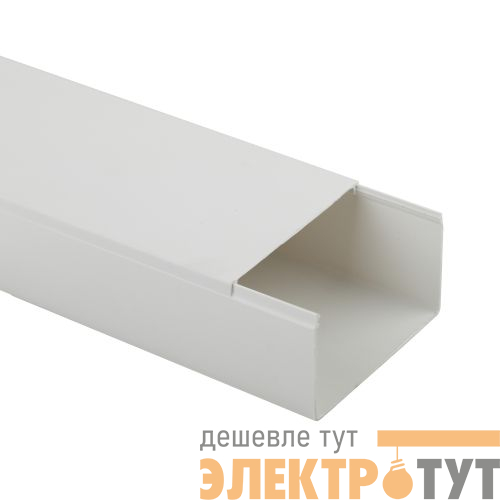 Кабель-канал 100х60 L2000 бел. KK-W-100-60 Эра Б0031143