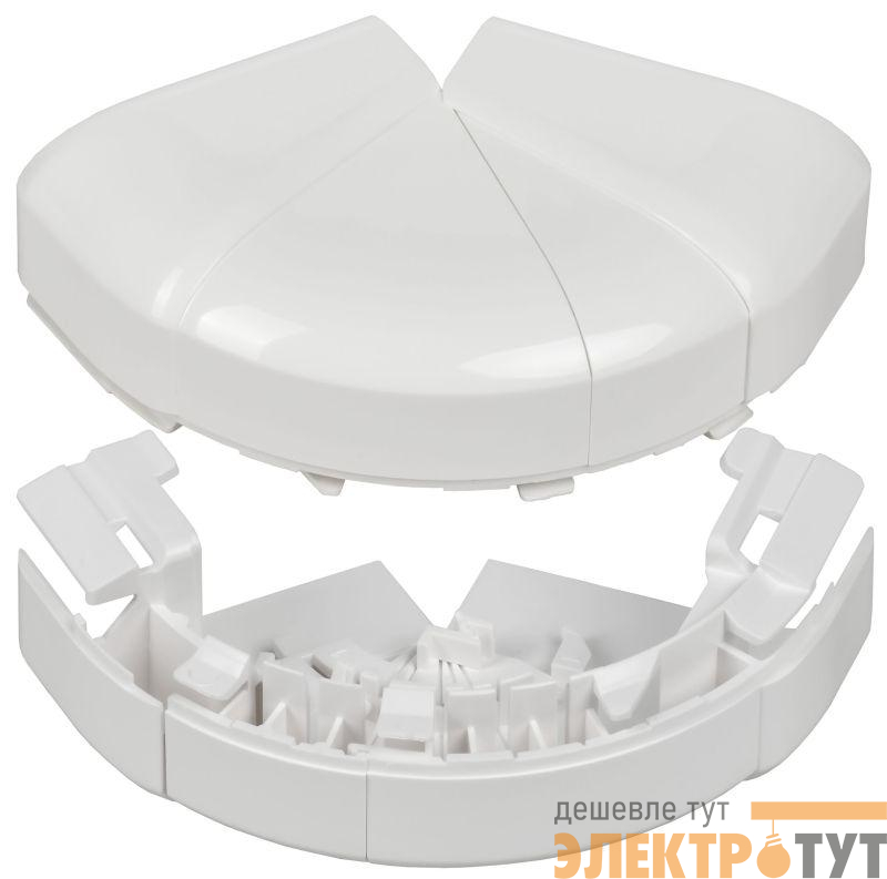 Угол для кабель-канала внешн. изменяемый 60-120град. для DLP 105х50 бел. ИЭК Leg 010619