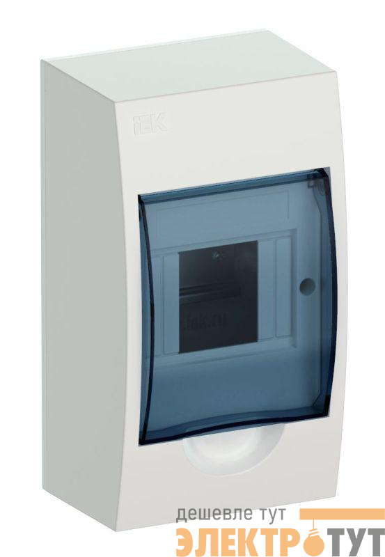 Корпус навесной ЩРН-П-4 Krepta 3 IP41 пластик. бел. IEK MKP12-N-04-40-20