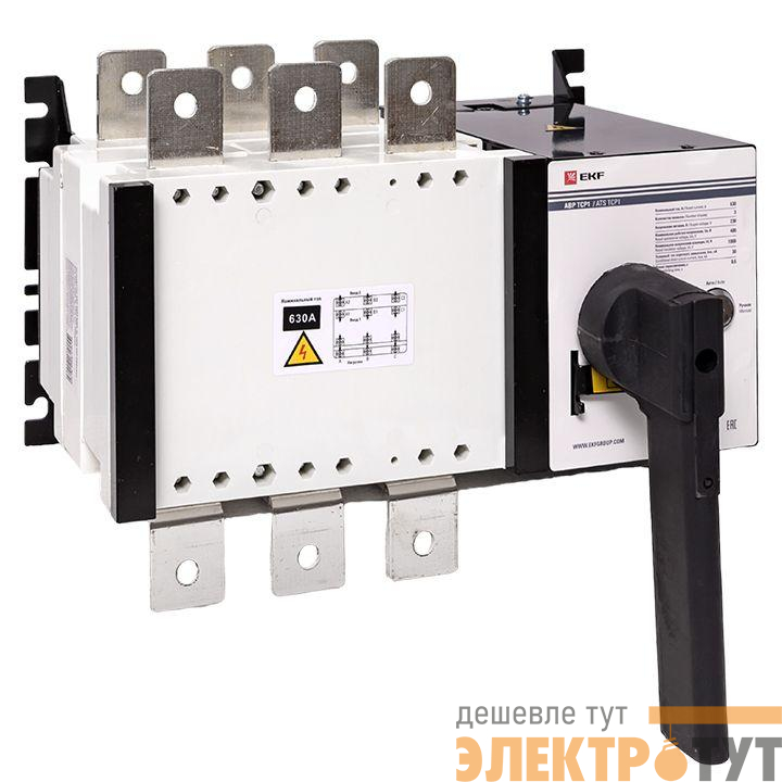 Устройство АВР ТСР1 3п 630А 230В PROxima EKF ats-tsr1-630A-3p-pro