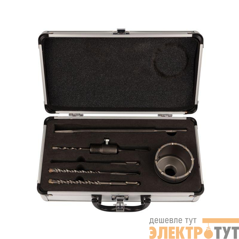 Набор для установки подрозетников SDS PLUS 5 предметов Kranz KR-91-0431