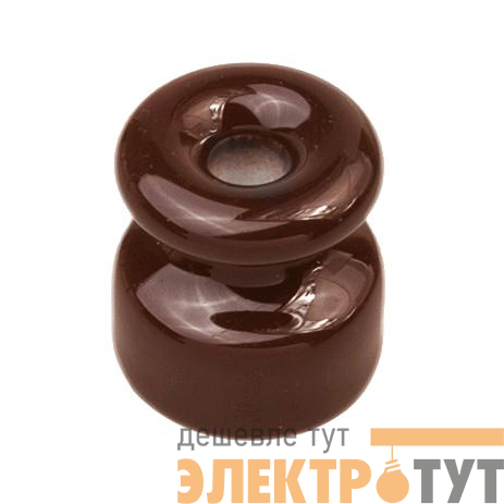 Изолятор ОП керамика корич. (уп.50шт) Bironi R1-551-02-50