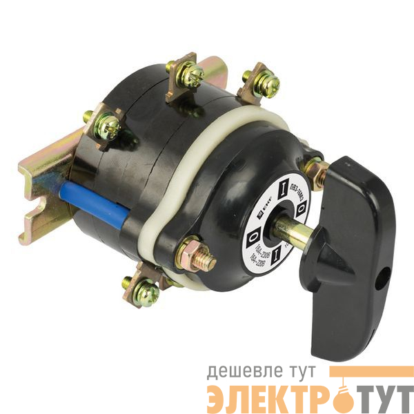 Выключатель пакетный 1-кл. 100А IP00 ПВ4-100 М3 исп.3 черн. EKF pv-4-100-3