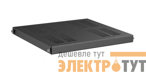 Полка стационарная Г=253мм профиль L-образ. для шкафа глубиной 600мм RAL9005 DKC R5RFLIT60B