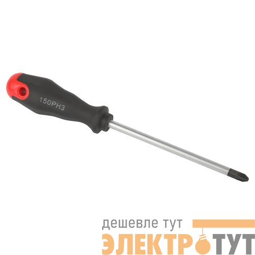 Отвертка крестовая PH 3х150мм двухкомпонентн. рукоятка 150PH3 Эра Б0055847