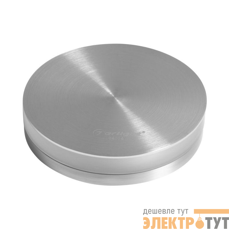 Накладка для ландшафтного светильника ART-DECK-CAP-ROLL-R65 SL STEEL метал. Arlight 045347
