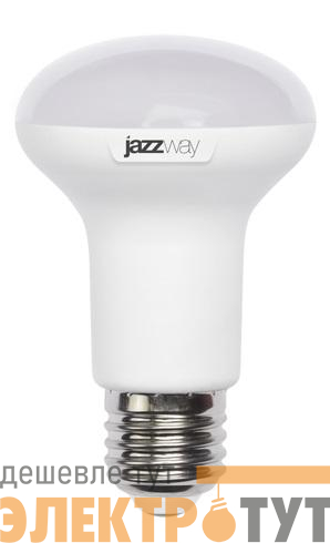 Лампа светодиодная PLED-SP R63 8Вт 3000К тепл. бел. E27 630лм 230В JazzWay 1033642