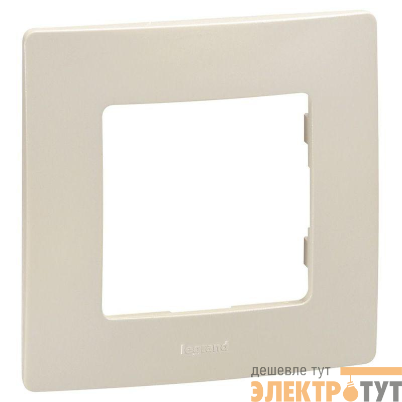 Рамка 1-м Etika сл. кость IEK 672511