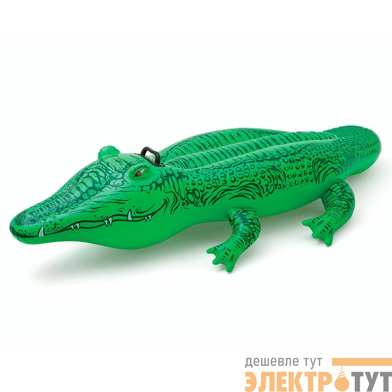 Райдер "Крокодил" 168х86см от 3 лет (58546NP) INTEX 6941057455464