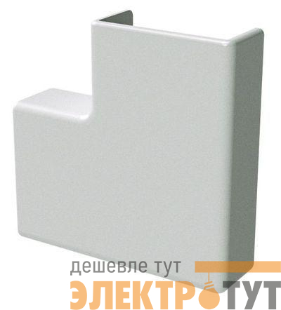 Угол плоский для кабель-канала 25х17 APM бел. (розн. уп.2шт) DKC 00415R