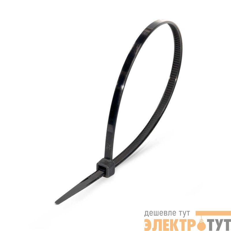 Хомут нейлоновый НСС "EasyFix" 3х200 черн. (уп.100шт) Fortisflex 84813