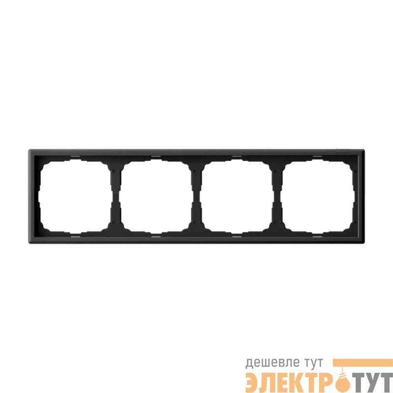 Рамка 4-м ArtGallery универс. карбон SE GAL001004
