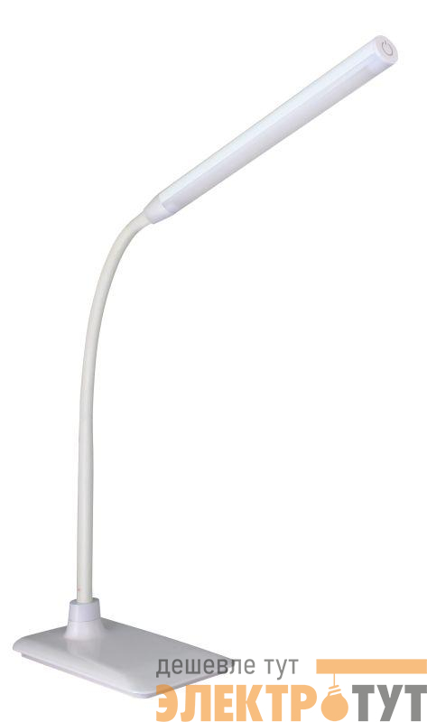 Светильник светодиодный настольный KD-792 C01 6Вт 4000К 230В сенсор. вкл. 4 уровня яркости бел. Camelion 12488