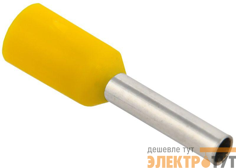 Наконечник НШВИ 1.0-8 желт. (уп.100шт) IEK UGN10-001-D14-08
