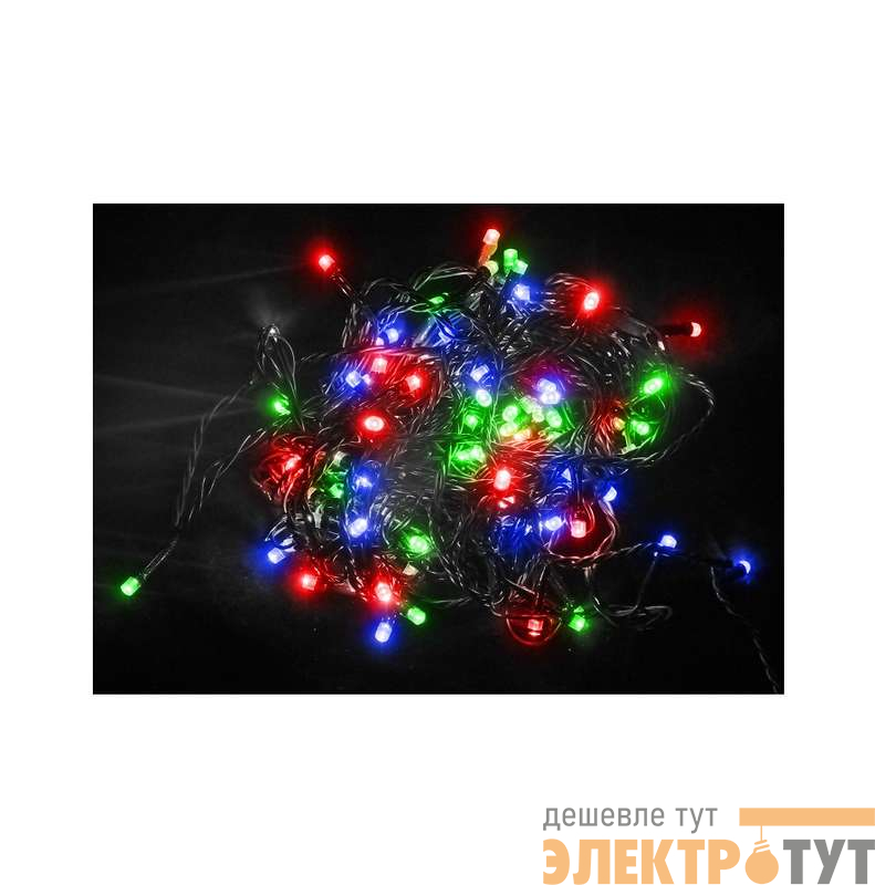 Гирлянда ILD050C-GM 50LED 5м 8 реж. мульти. SHlights 4690601040770 изображение