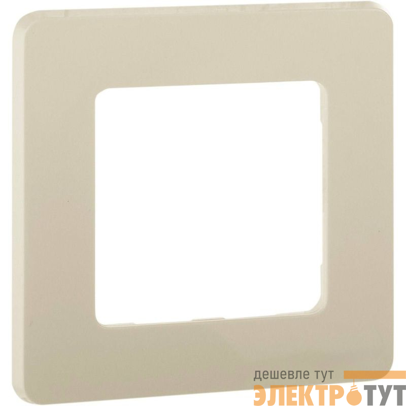 Рамка 1-м СП Inspiria IP20 сл. кость IEK 673931