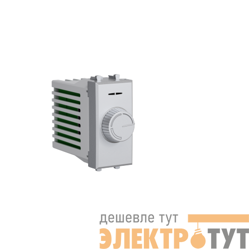 Диммер поворотный 1мод. Avanti "Закаленная сталь" DKC 4404131