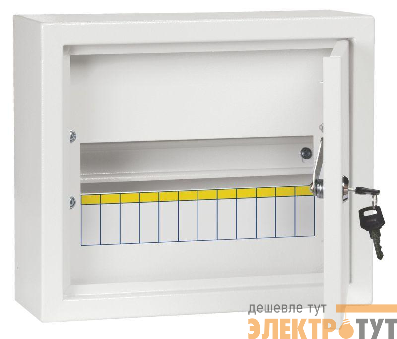 Корпус ЩРн-12 TITAN 3 265х310х120мм IP31 метал. бел. IEK MKM13-N-12-31-Z