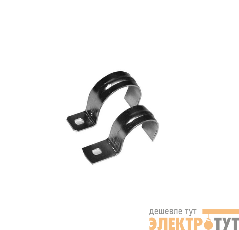 Скоба крепежная однолапковая d18-19мм метал. оцинк. Ruvinil СМО-18-100