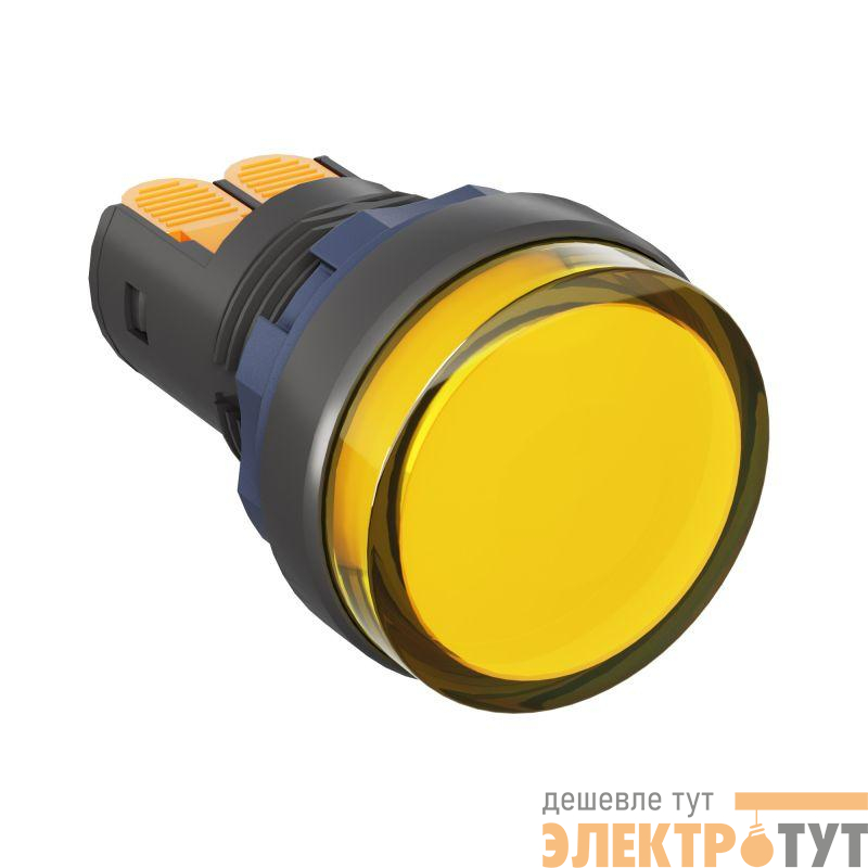 Индикатор сигнальный со встроенным диодом 220В желт. DKC M22L-F220YPP