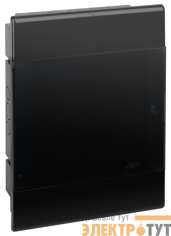 Щиток СП Тусо 24мод. с двер. 415х299х103мм черн. Ruvinil 68124Ч