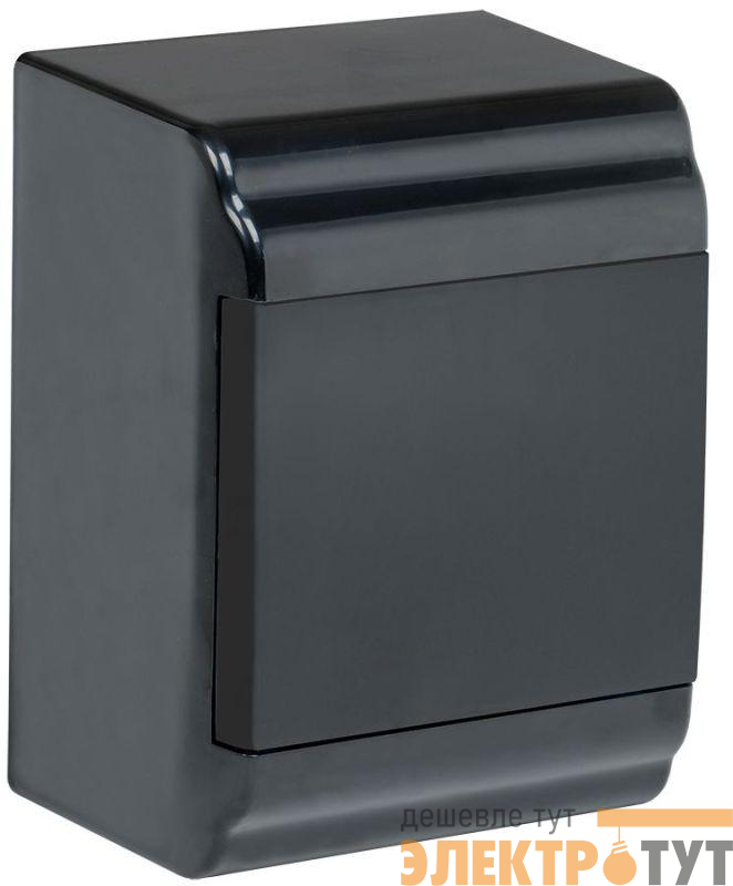 Корпус модульный навесной ЩРН-П-4 PRIME IP41 пластик. черн. IEK MKP13-N-01-04-41-K02