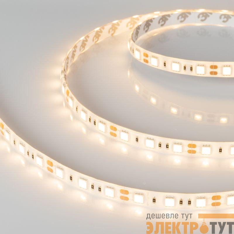 Лента светодиодная RTW-SE-B60-10mm 12V Warm 3000К 14.4Вт/м IP65 герметичная (уп.5м) Arlight 014692(3)