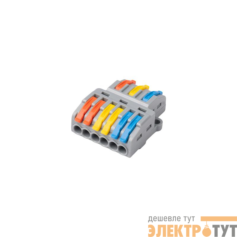 Клемма монтажная СМК PTC-3P 4236 450В 32А 0.08-2.5(4.0)кв.мм JazzWay 5074040