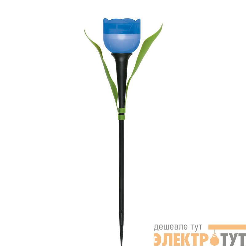 Светильник садовый USL-C-454/PT305 на солнечной батарее "Синий тюльпан" BLUE TULIP IP44 Uniel UL-00004279