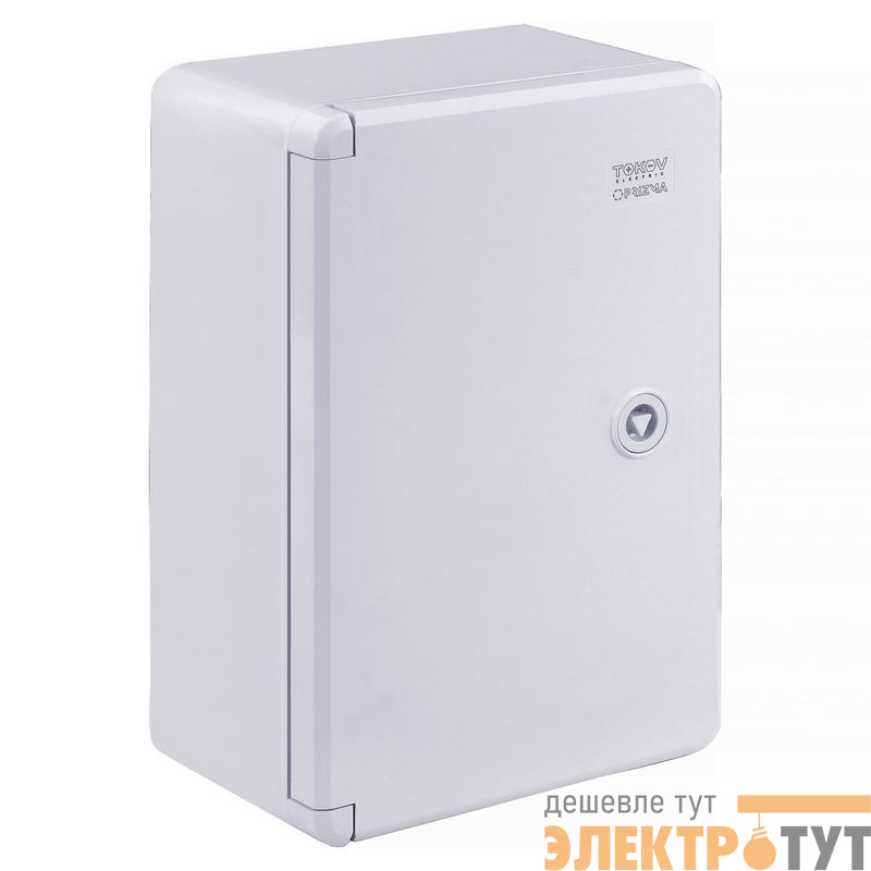 Корпус ударопрочный ЩМПп 240х180х120 IK10 IP65 АБС пластик PRIZMA TOKOV ELECTRIC TKE-PZ-PB00-IK10-IP65