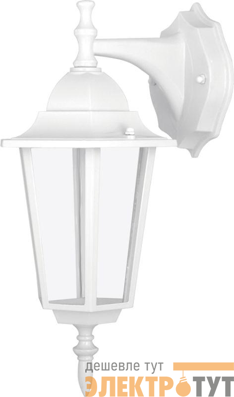 Светильник 4102 (НБУ 60Вт) 60Вт E27 IP43 улично-садовый бел. Camelion 4473