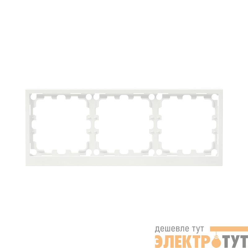 Рамка 3-м KANT бел. магнолия DKC 7000906