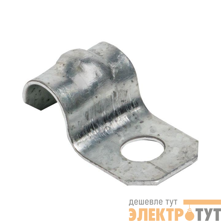 Скоба крепежная однолапковая d8-9мм метал. EKF sm-1-8-9