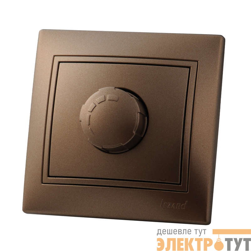 Светорегулятор СП 800Вт Mira свет. корич. перламутр. LEZARD 701-3131-115