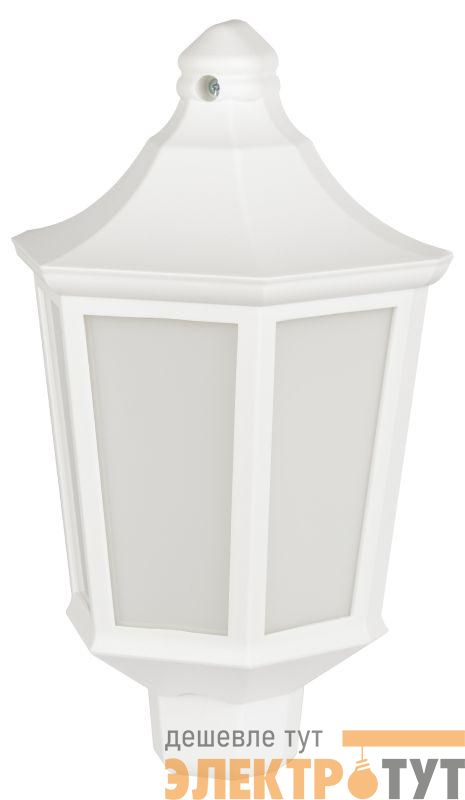 Светильник садово-парковый НБУ 06-60-003 Ника 60Вт бел. матов. Эра Б0061160