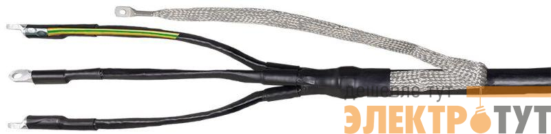 Муфта концевая ПКВ(Н)тпбэ 3х16/25 с болт. наконечн.; ППД ПВХ/СПЭ изоляция 1кВ IEK UZM-XLBK1-NVN3-1625SZ