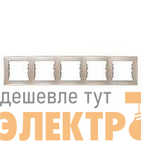 Рамка 5-м Sedna горизонт. титан SchE SDN5800968
