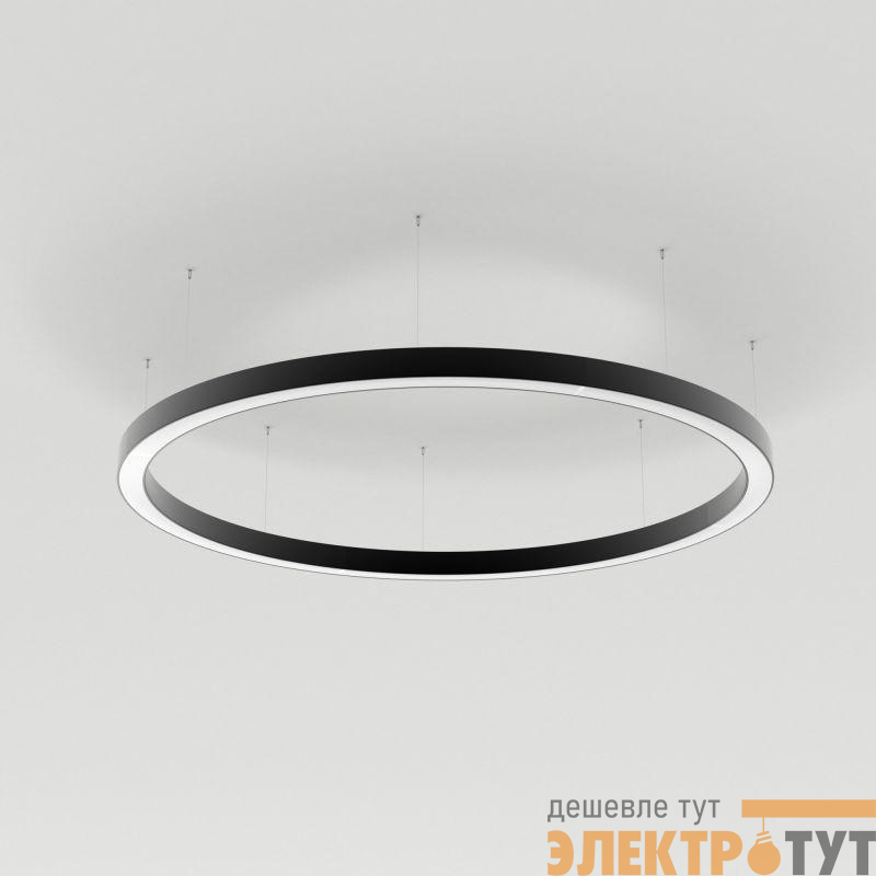 Светильник SP-LINE-HANG-ARC-O3535-D800-65W Day4000 (BLACK 230В) металл Arlight 034007(2)