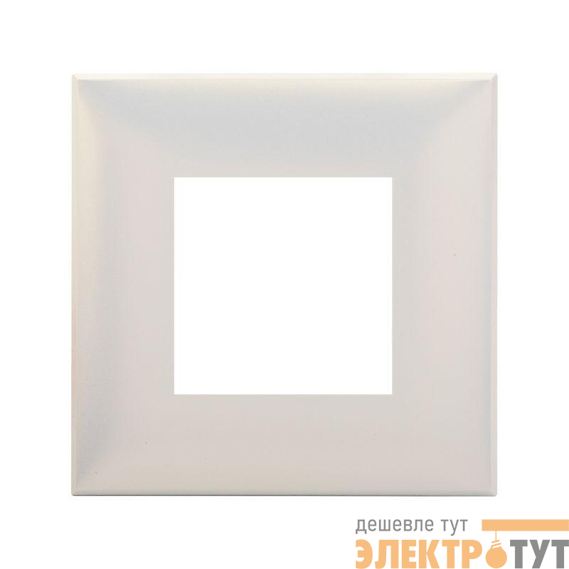 Рамка 1-м 2мод. Avanti "Белый жемчуг" DKC 4420902