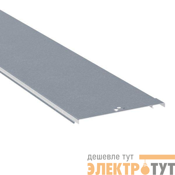 Крышка для лотка осн.100 L2000 сталь 0.6мм оцинк. EKF k10010x2