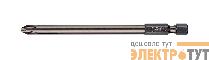 Бита крестовая Industrial PH 2х100 (уп.3шт) FELO 03202810